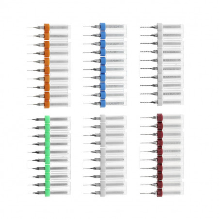 Sada 10 mikro vrtáků v krabici (3,75 mm)