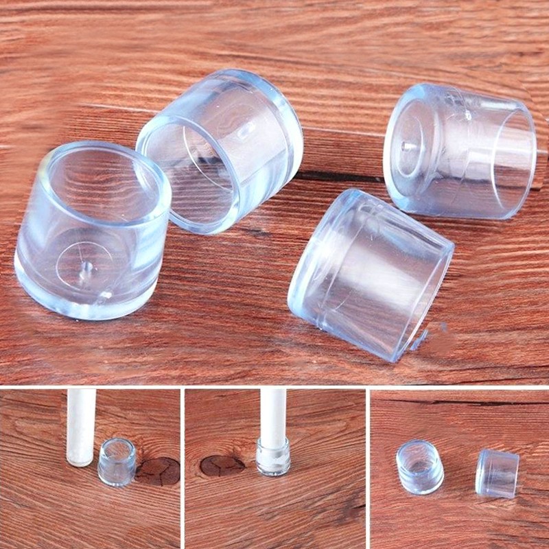 Lot de 4 embouts de siège en silicone, embouts de pied de