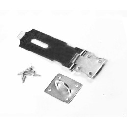 Door slider, door hook, door latch, door lock (10 cm) - Wood, Tools & Deco