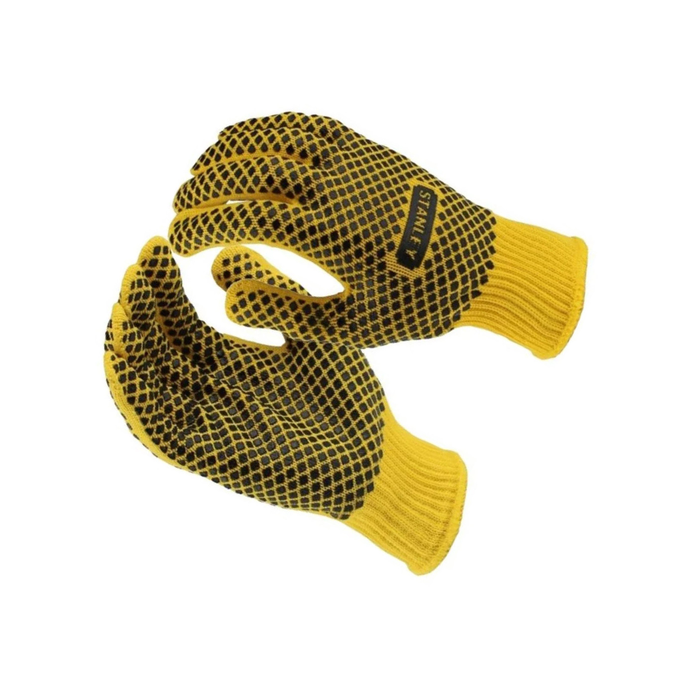 Set di guanti da lavoro Stanley (giallo/nero)