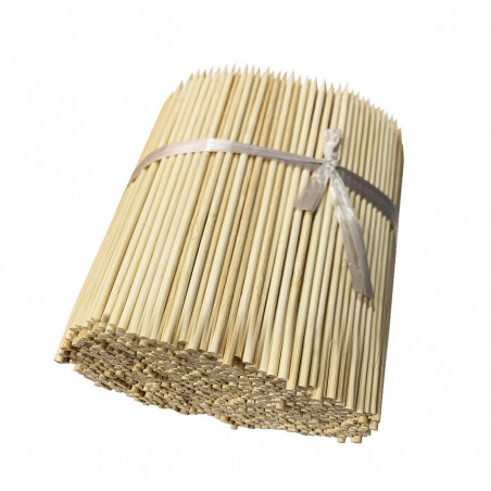 Conjunto de 200 varas de bambu (3,5 mm x 25 cm)