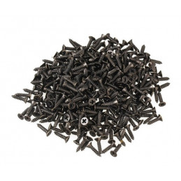 Set of 300 mini screws (2.0x7 mm, countersunk, bronze color)