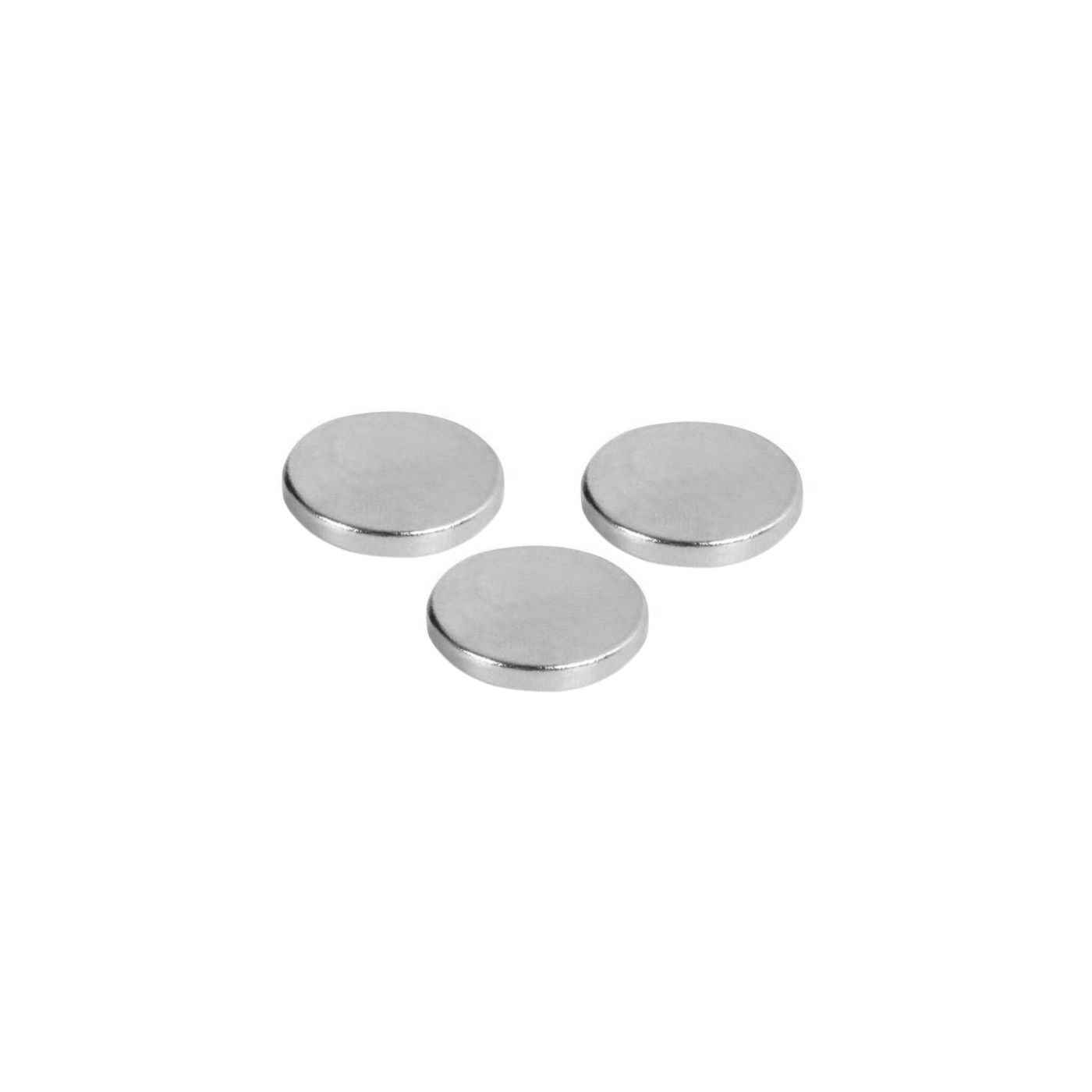Set di 3 magneti superpotenti (rotondi: 18 mm, spessore 3 mm)