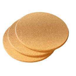 Cork board for crafting (20 cm diameter, 1 cm thickness)