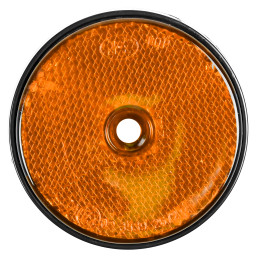Runder Reflektor (orange, 6...