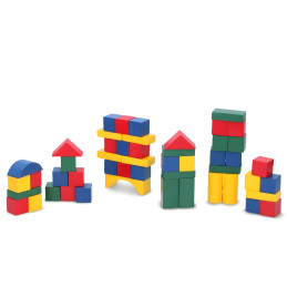 Wooden Blocks Building Set – Colorful Play and Learn Set