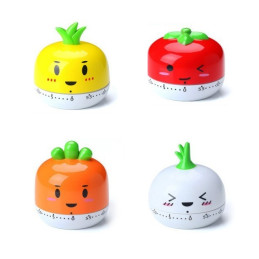 Cheerful cooking timer (carrot)