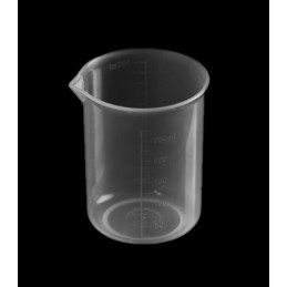 Vaso medidor de plástico (300 ml, transparente, PP)