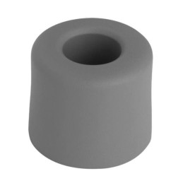 Door stopper (3 cm diameter, 2.5 cm height, gray)