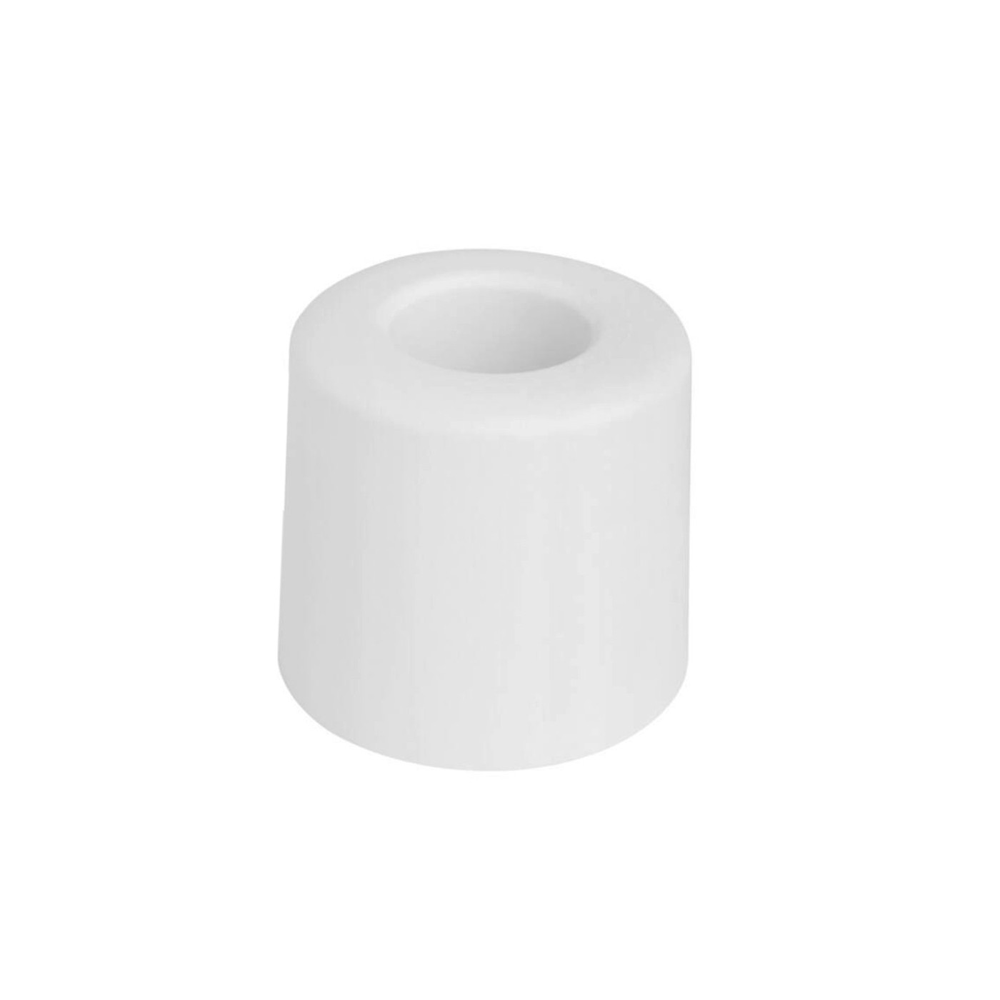 Door buffer, door stopper (3 cm diameter, 2.5 cm height, white)