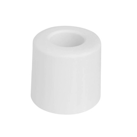 Door buffer, door stopper (3 cm diameter, 2.5 cm height, white)