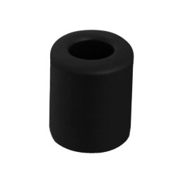 Door stopper (3 cm diameter, 3.5 cm height, black)