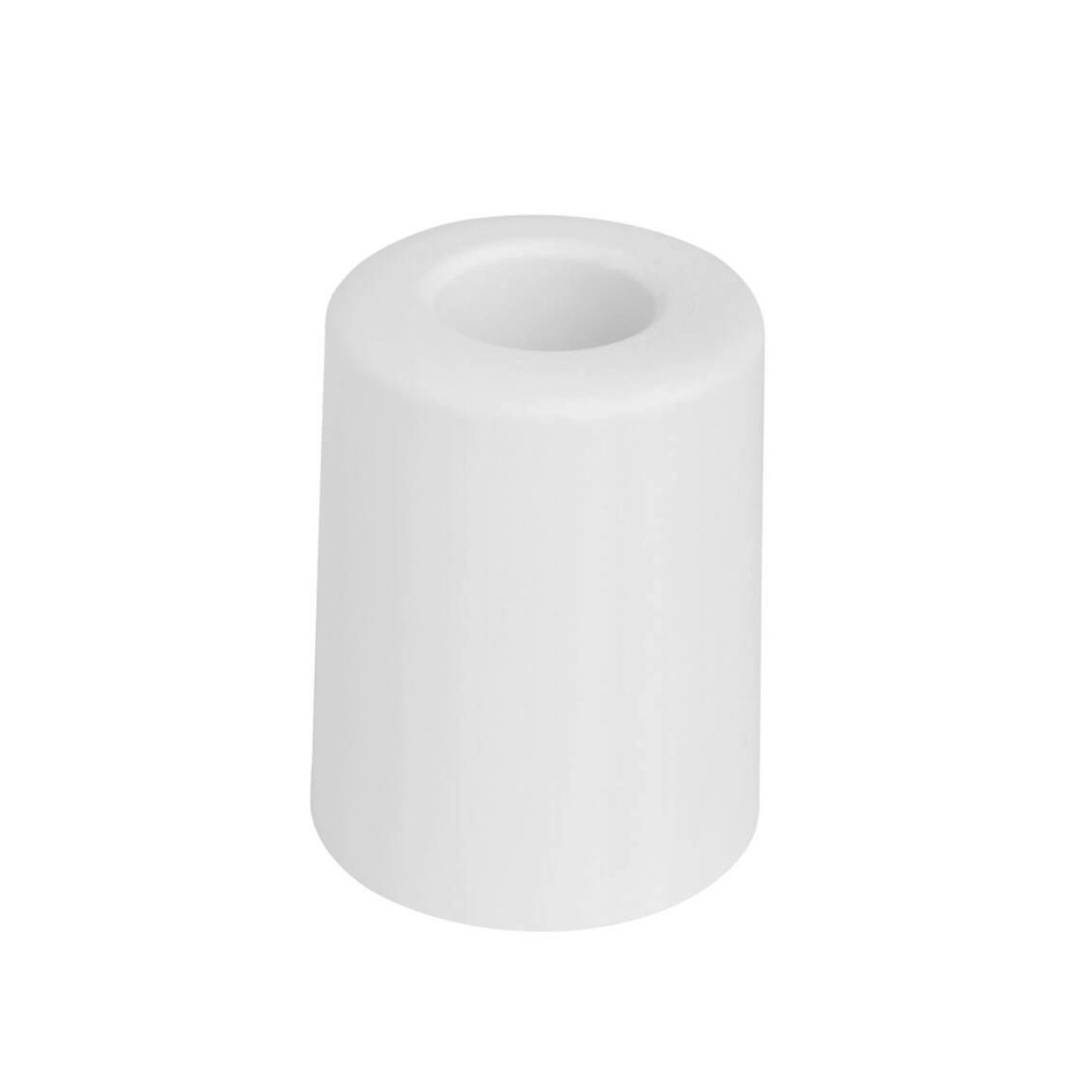 Door buffer, door stopper (3 cm diameter, 3.5 cm height, white)