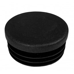 Plastic plug (round, 22-26-28, black)