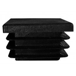 Plastic chair leg cap (square, 5-8 mm, black)