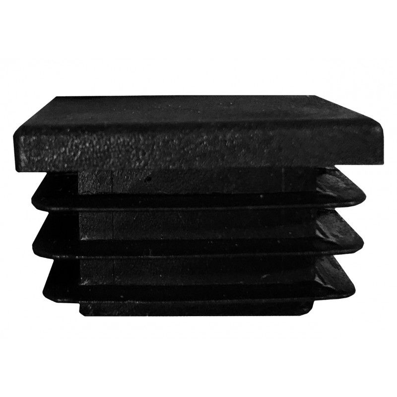 Plastic chair leg cap (square, 5-8 mm, black)