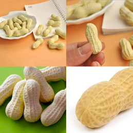 Set of 20 funny peanut erasers