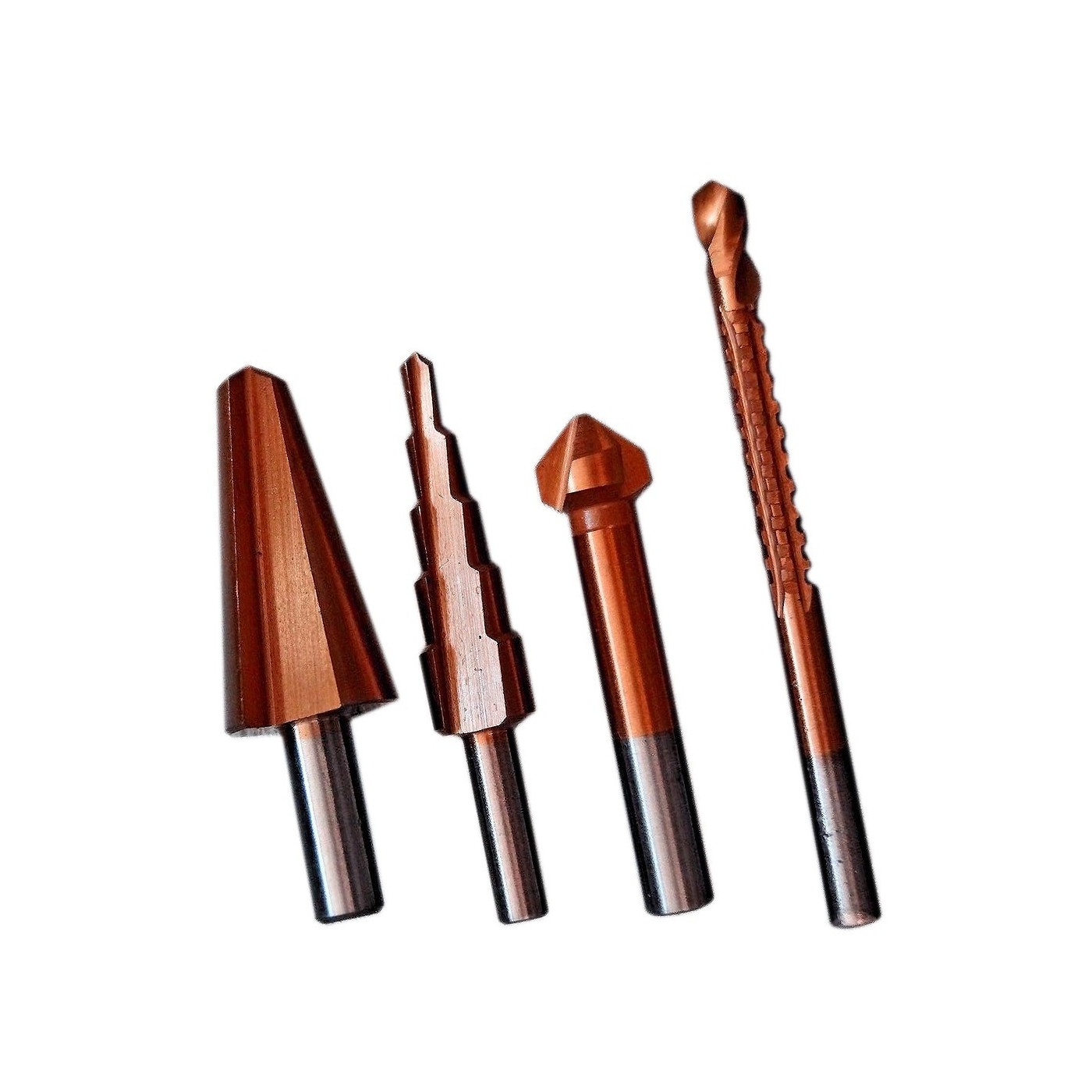 Set Of Various Drills (stepping Drill, Countersink Drill,..) - Wood ...