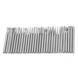 Set mini (dremel) milling cutters 3.175 mm (10 pcs) - Wood, Tools