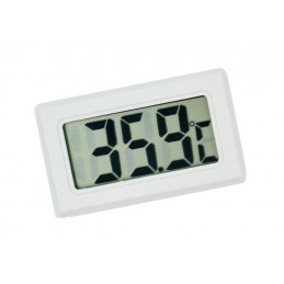 Meter voor temperatuur, thermometer LCD (wit)