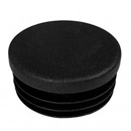 Plastic plug (round, 43-48-50, black)