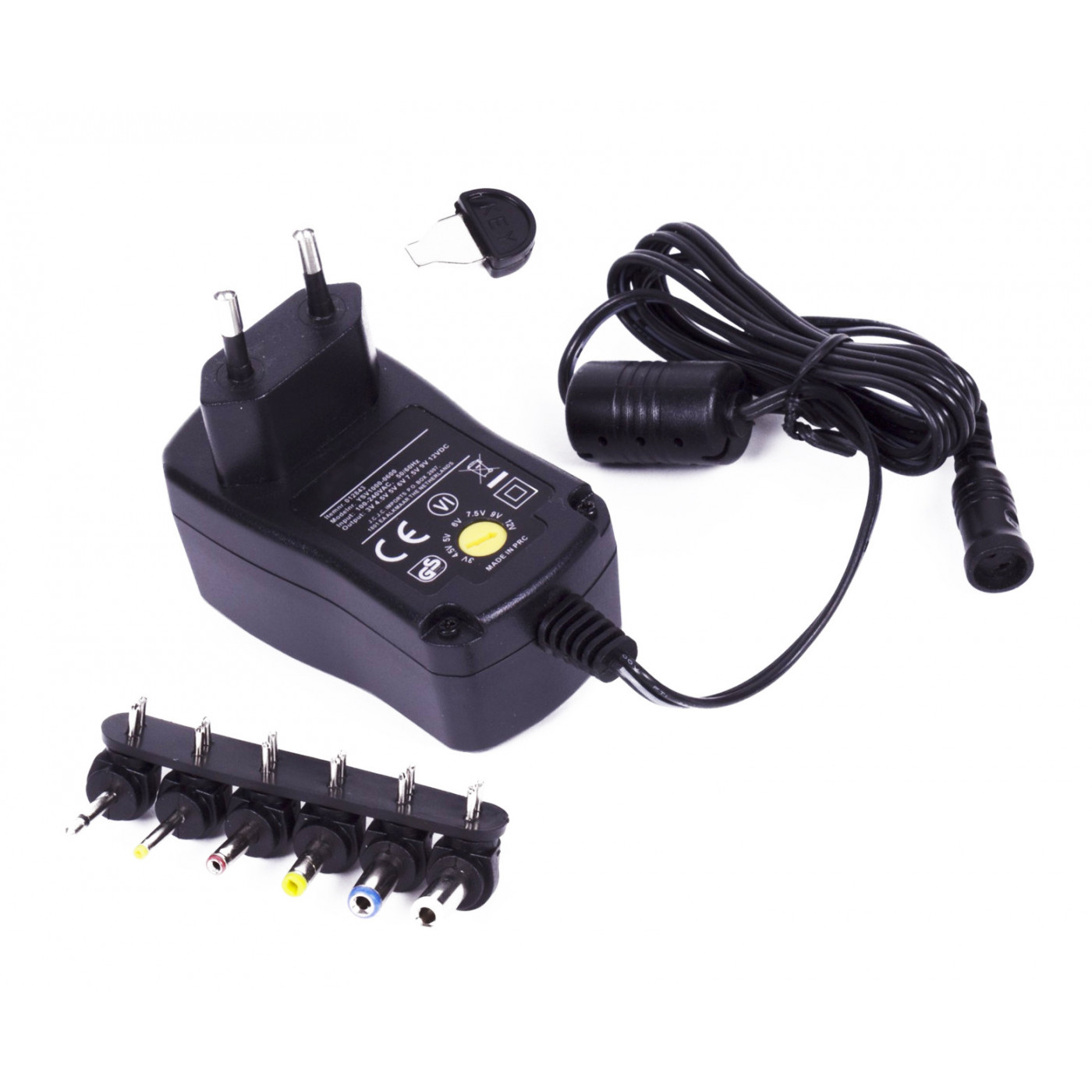 Universal adapter from 230V (AC) to 3.0-12V (DC), 600 mA - Wood, Tools &  Deco